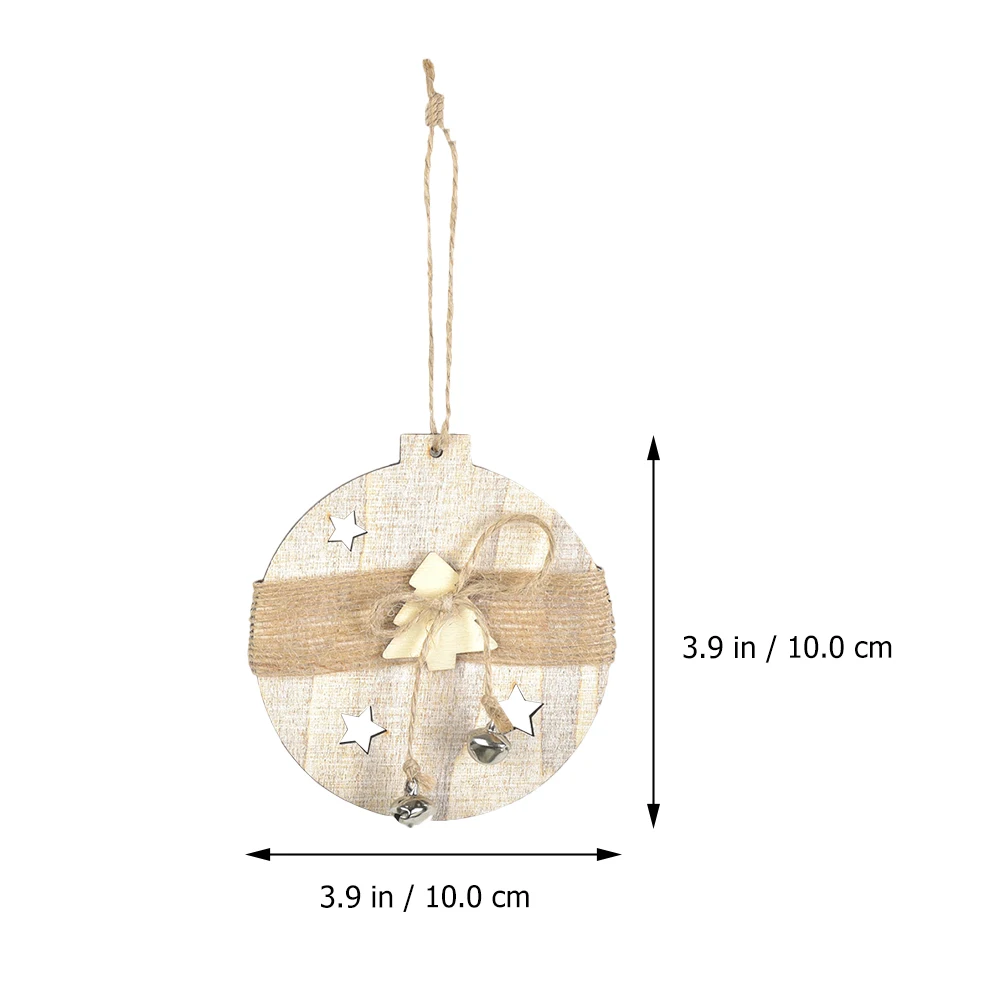 

5Pcs Small Wooden Xmas Elk Pendant Hanging Ornament for Christmas Tree Party Decor Festive Holiday Decoration Mini Christmas Elk