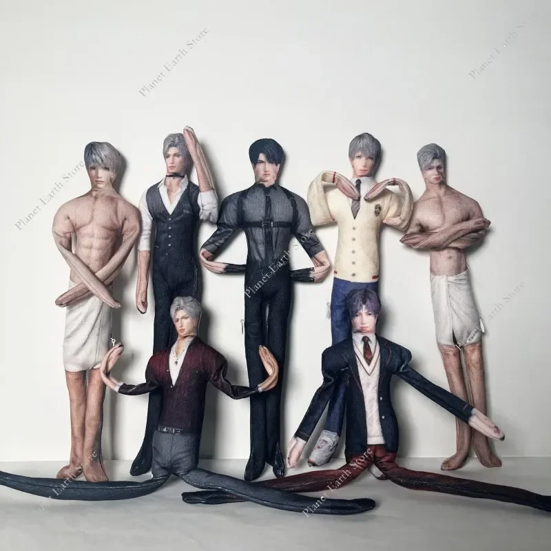 1 قطعة لعبة الحب والفضاء العميق Sylus Rafayel Zayne Xavier Caleb أنيمي مضحك دمية عشوائيا مكان الإجراءات صور الدعائم المشجعين هدية 2025