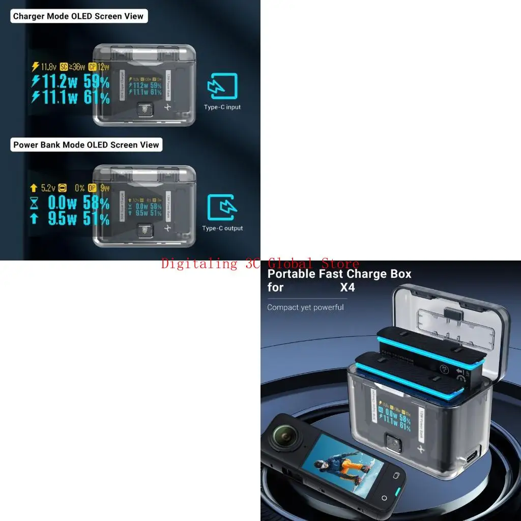 

Quick & Safe Charging Box Intelligent Solution Convenient for Camera