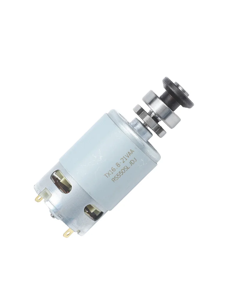 Ersatz-Winkelschleifer-Motor für 16,8V 18V 21V Lithium-Akkus für Mini-Schleifer, Bimetall-Konstruktion, RS550SLJDJ, Standardgröße – Detail 15