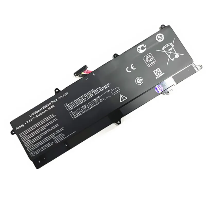 Imagem -02 - Nova Bateria do Portátil para Asus Vivobook X201 C21-x202 X201e X202 S200 S200e X202e S200e-ct209h S200e-ct182h S200e-ct1 5136mah