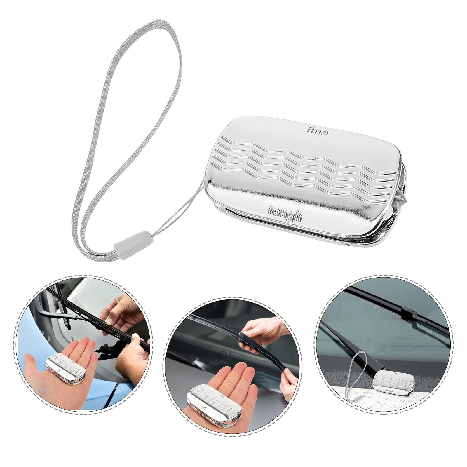 

Windshield Wiper Repair Tool Car Wiper Strip Fixer Universal DIY Repair for Rain and Debris Removal Easy Use No Skills Needed