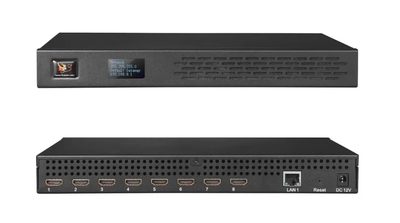 For TBS2808X 8-channel 4K 30Hz H.265/H.264 HDMI Video Encoder for Live Streaming