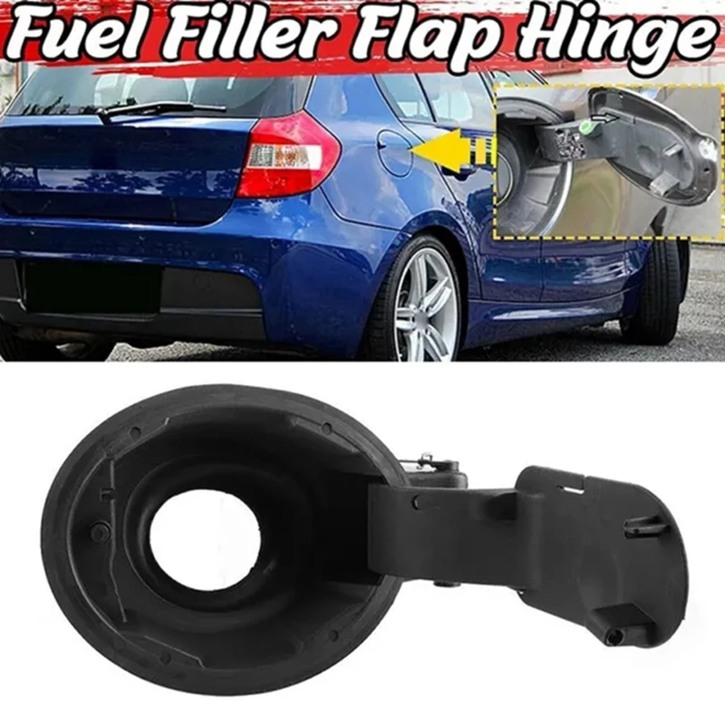 Car Fuel Filler Flap Hinge Cover For BMW E81 E87 1 Series 2004-2012 Fuel Tank Cap Base 51177069449