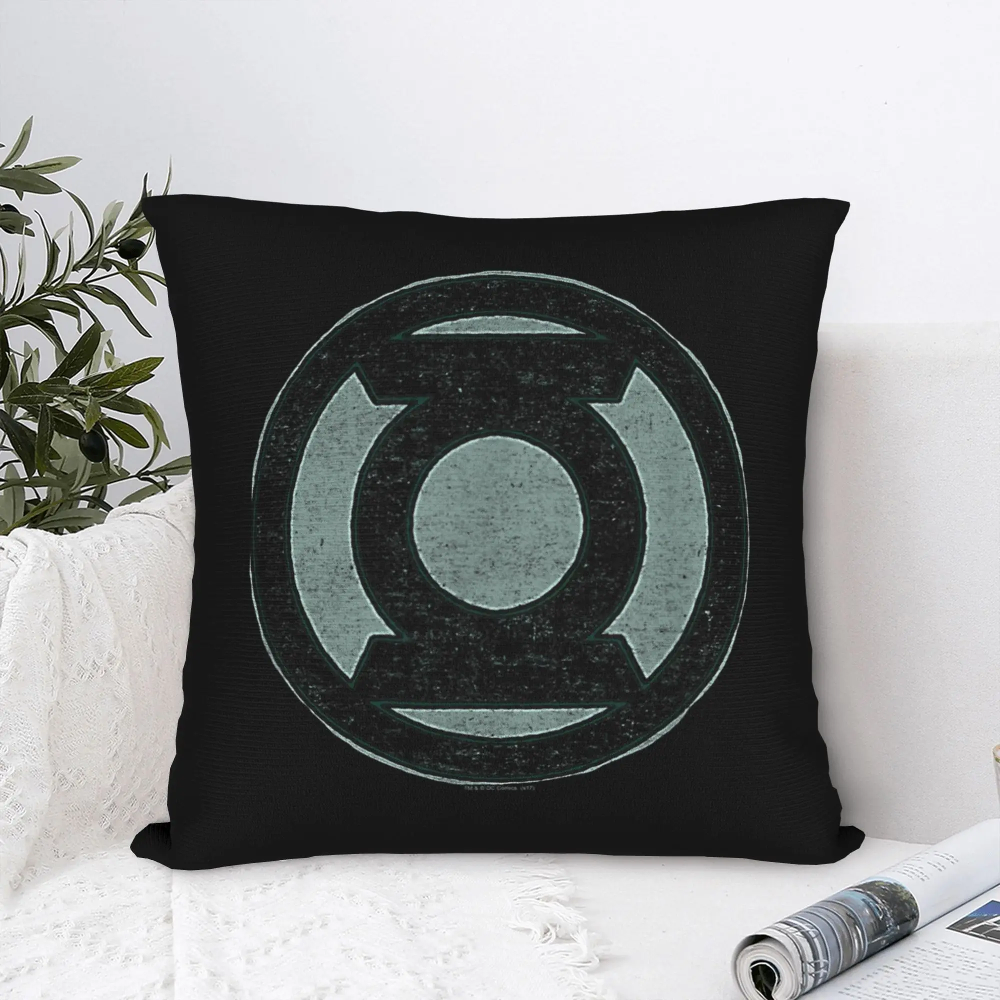 Hand Me Down Greens Lanterns Square Pillow Case Cushion Covers Funny Polyester Decorative Pillowcase for Sofa 45*45cm