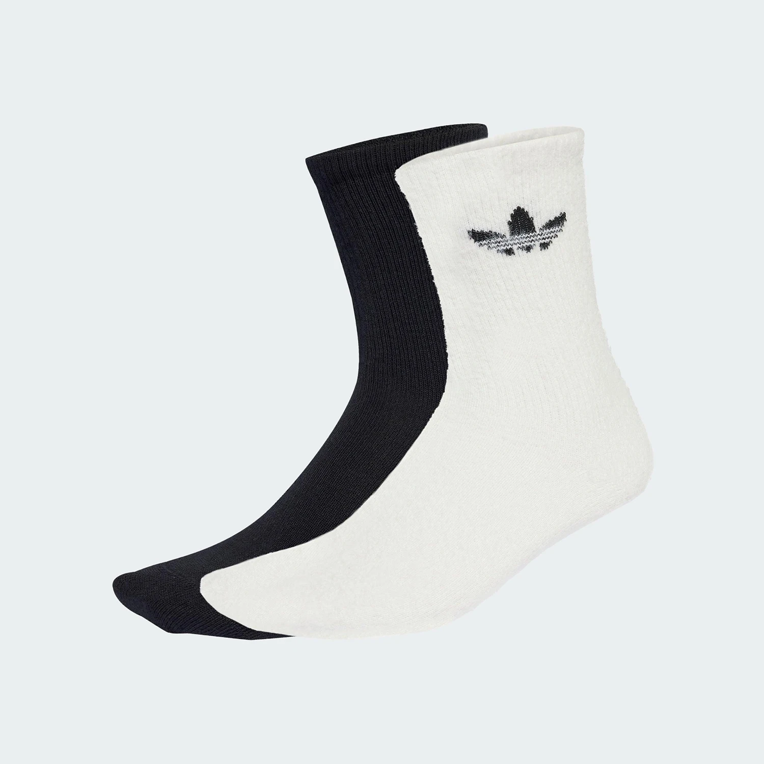 

Adidas Genuine Clover Men's and Women's Sports Knitted Socks Two Pair Set JX5217