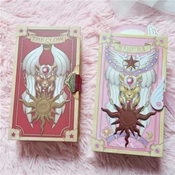 Anime Card Captor Sakura Card Cosplay Prop Kinomoto Tarot Magic Book Versions 1 Set in Box Cardcaptor Sakura Clow Card Toy Gifts