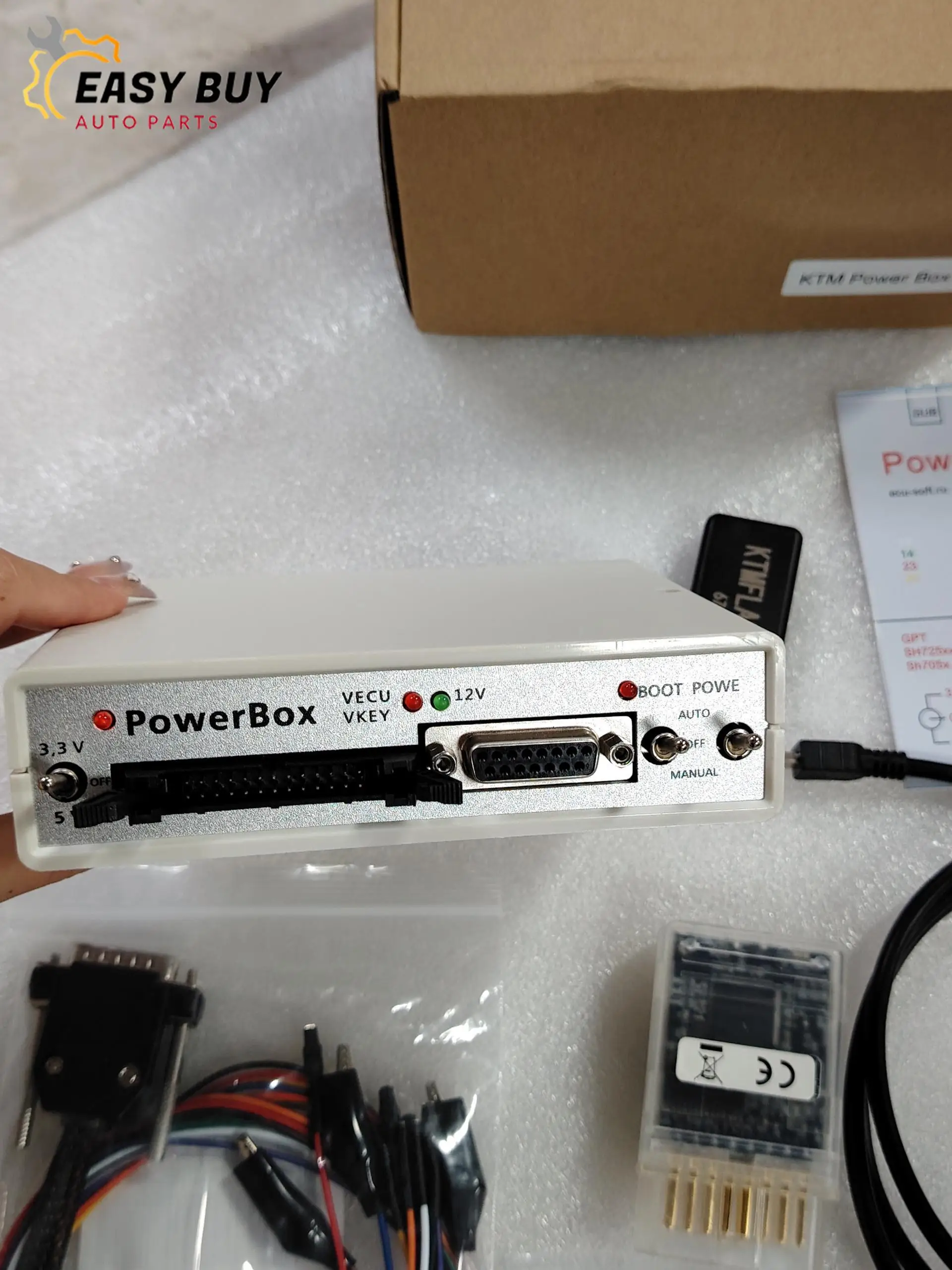 Programmer Plus Read/Write Power Box 1.95 / 1.21 ECU Suit For AUDI Gear DQ250 DQ200 VL381 VL300 DQ500 DL501 Tool