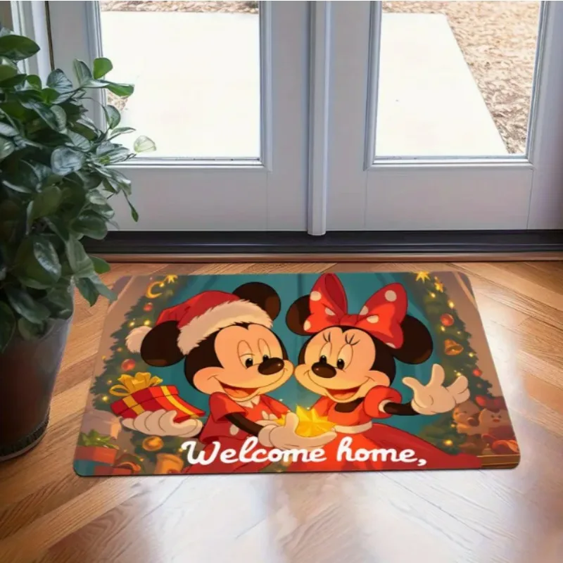 هدية عطلة عيد الميلاد ميكي مات وميني "عيد ميلاد سعيد" حروف ترحيب لغرفة المعيشة وغرفة الألعاب زينة عيد الميلاد #2
