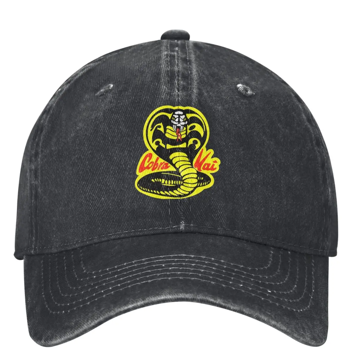 Cobra Kai Baseball Cap Strike First Television Kpop Rock y2k Retro Trucker Hat Couple Women Classic Sun-Proof Baseball Caps