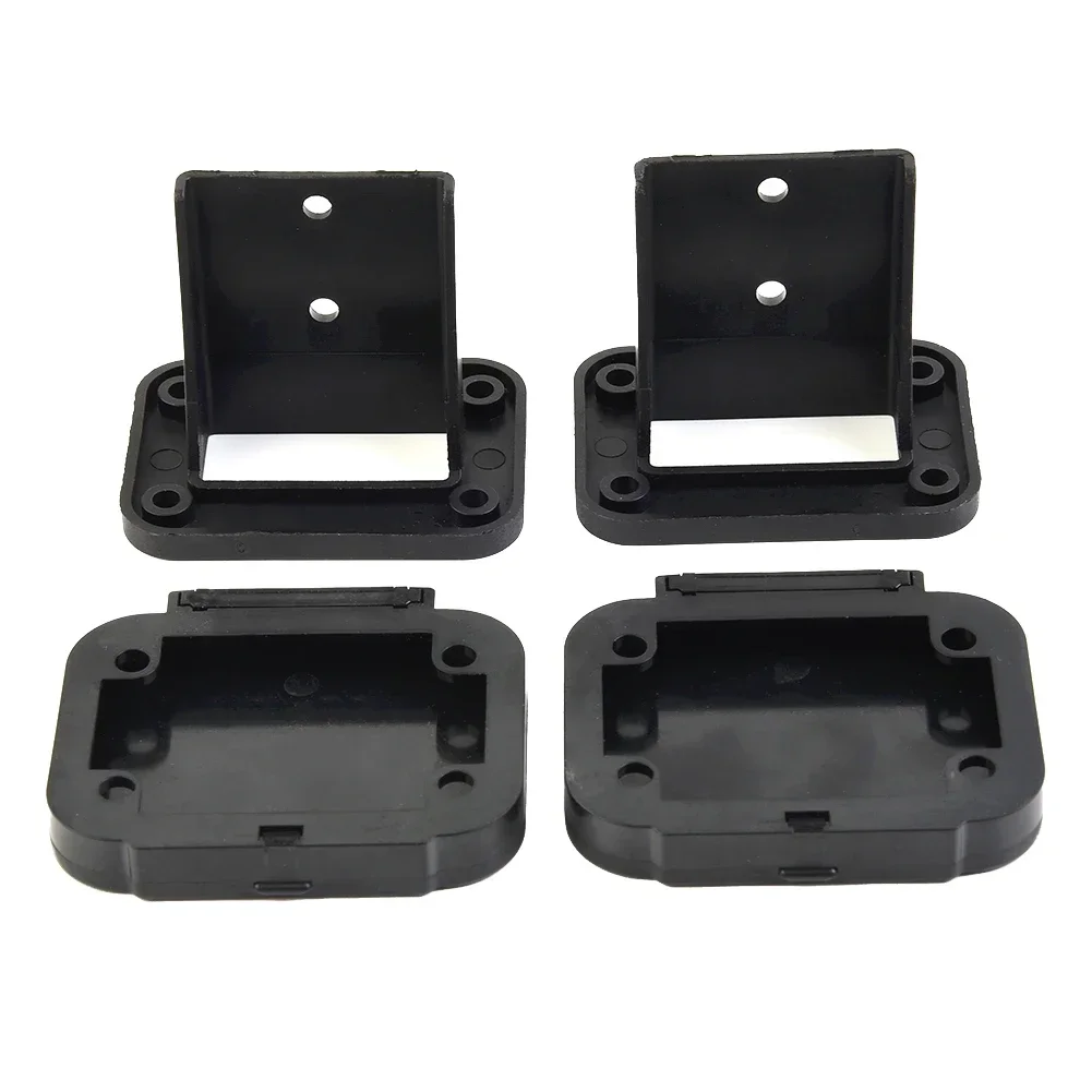 Charging Panels Socket Panel Bracket 50A Panel Accessories Black Parts Plastic Tools Useful Nice Portable High Quality