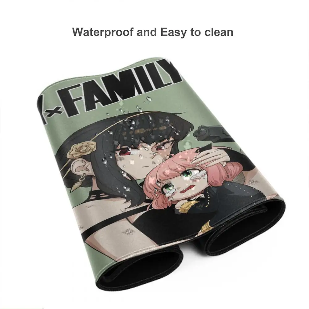 Mouse Pad  Hot Anime 1000x500 Taro Sakamoto Days XXL Large Gaming Non-slip Office Keyboard Mats Desk Mat Spy xFamily