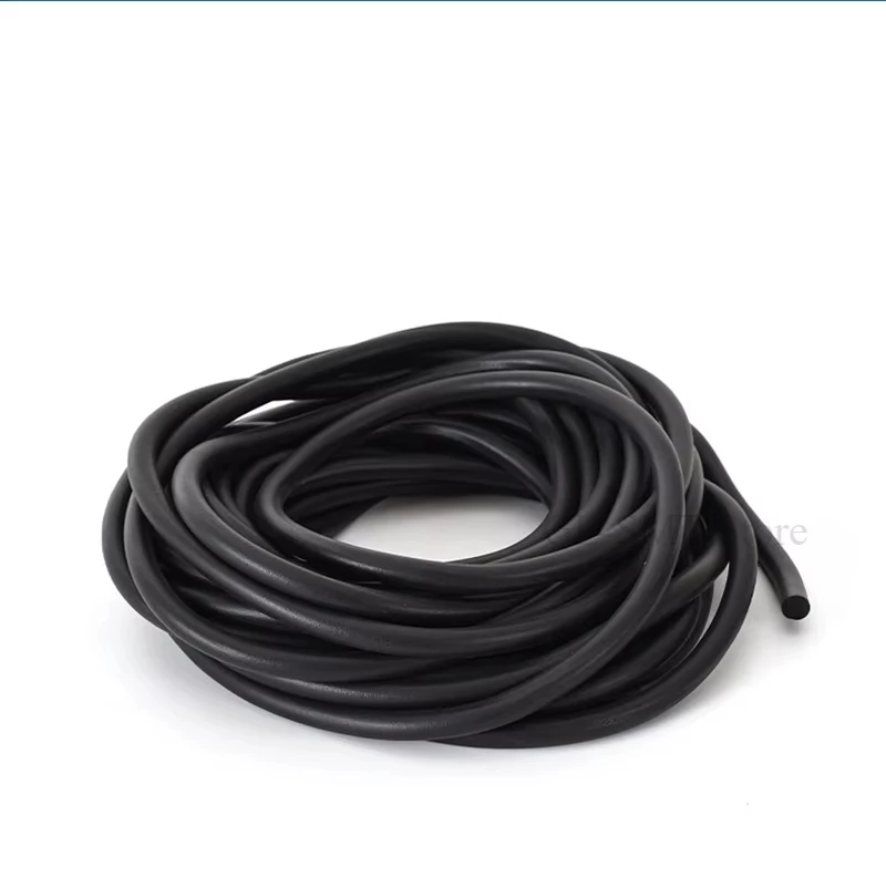 Diameter 1.5~30mm EPDM Foam Round Strip Solid Rubber Foam Strip Automotive Furniture Door/ Window Sealed Shock Absorption Strip