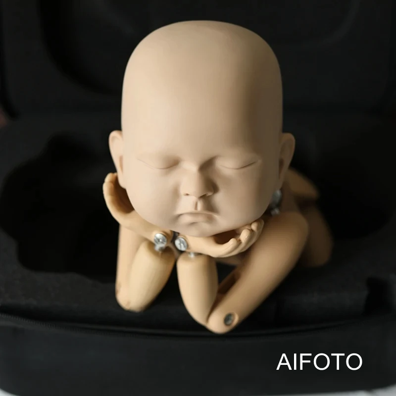 Posing Joint Doll Model Newborn Photography Props Photo Shooting Studio Accessories Flokati baby Fotografia Simulation Training
