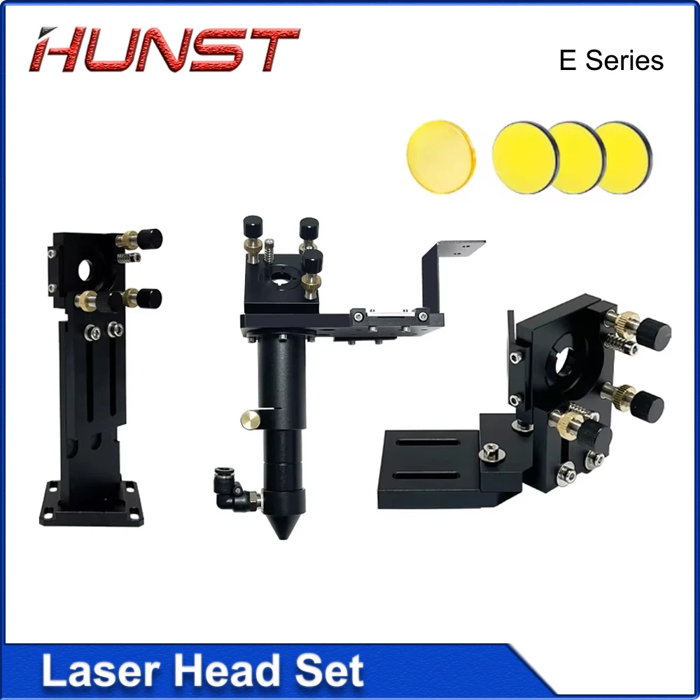 HUNST E series black CO2 laser head kit reflector bracket mounting diameter 25mm for laser cutting engraving machine accessories