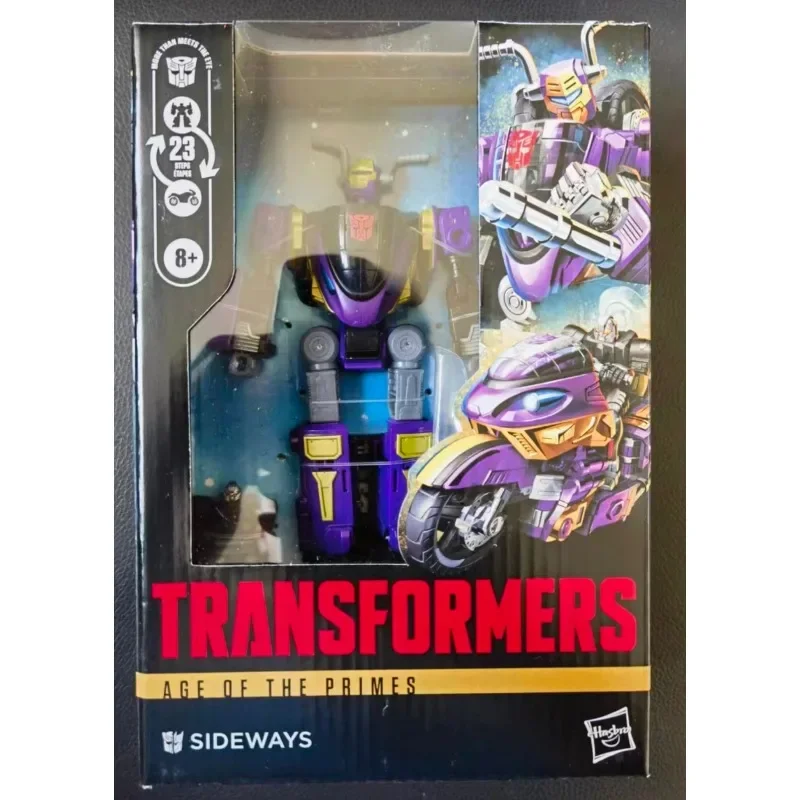 

In stock Takara Tomy Transformers toys Age Of The Primes Sideways Model Robot Collection Action Figures Toy Gifts Hobby
