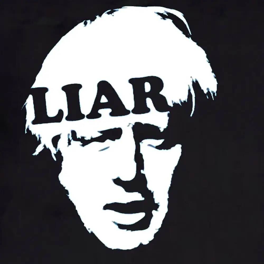 Liar T Shirt Boris Johnson Prime Minister Anti Tory Political Novelty Fun