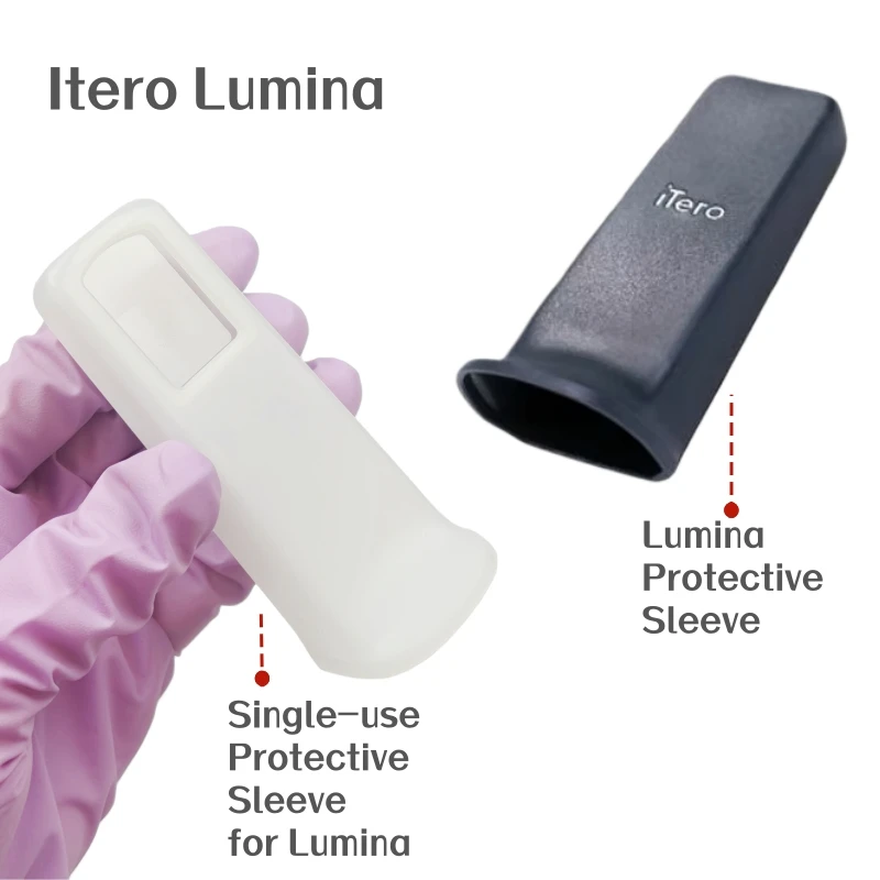 100pcs Dental Disposable For iTero Lumina Protective Sleeve Dental PE iTero Intraoral Scanner Protective Cover