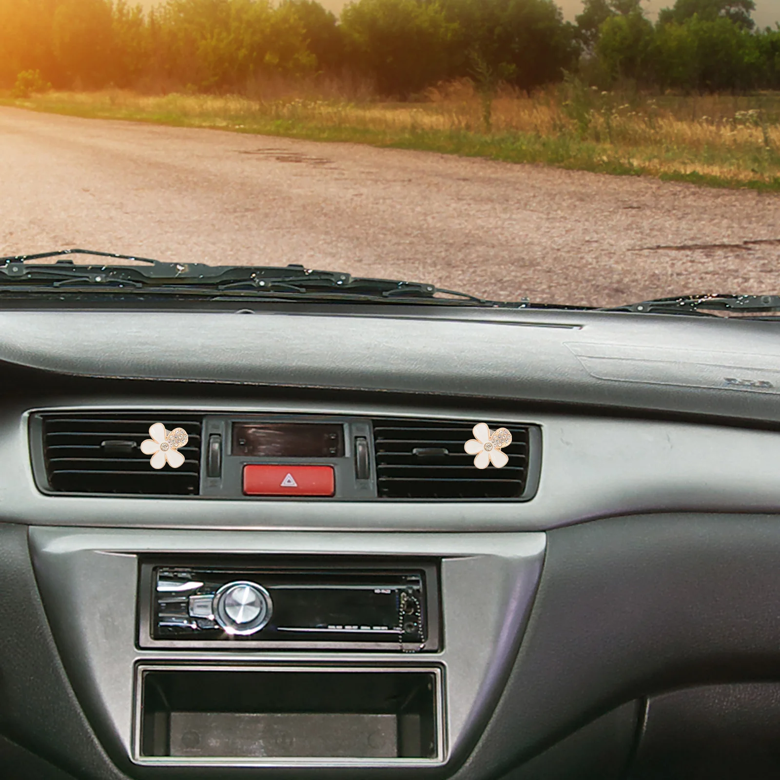 

3 Pcs Automotive Vent Clip Car Air Clips Decoration Conditioning Diffuser Accessories