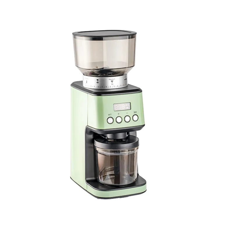 Household Portable Electric Coffee Bean Grinder Stainless steel Conical Burr Coffee Grinder