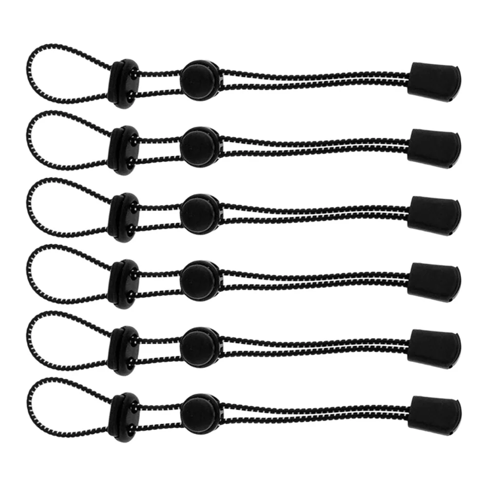 

6Pcs Backpack Hiking Stick Holder Adjustable Design Walking Pole Fixing Mountaineering Climbing Trekking Black