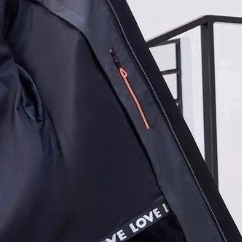 Men's Autumn Spring Top Coat Thickened Detachable New Simple Comfortable Loose Casual Design Fashion Soft Niche Versatile Skinny