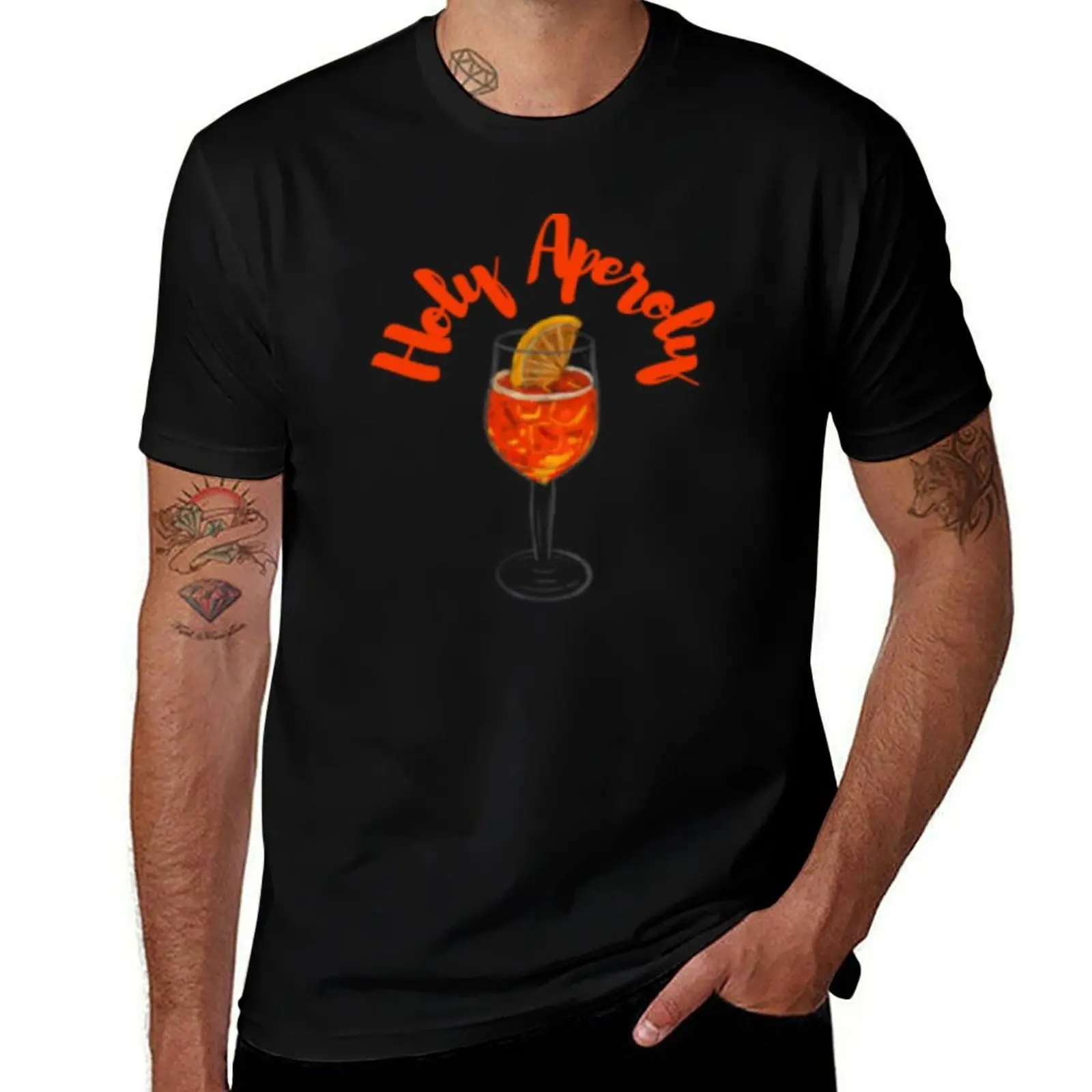 

Holy Aperitif T-Shirt T-shirts oversize animal prinfor boys mens funny t shirts