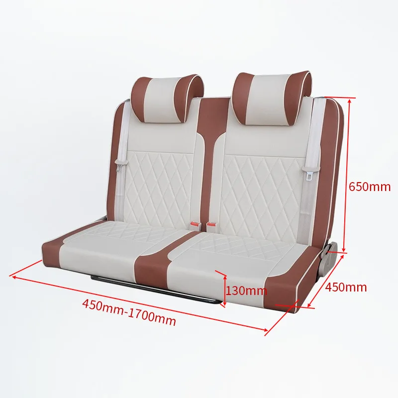 

Comfortable Leather Modified Car Seats with Adjustable Backrest Angle