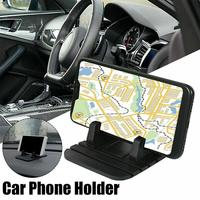 Silicone Anti-slip Car Holder Mat Pad Dashboard Stand Mount For Phone GPS Bracket Desktop Stand For IPhone W8K8
