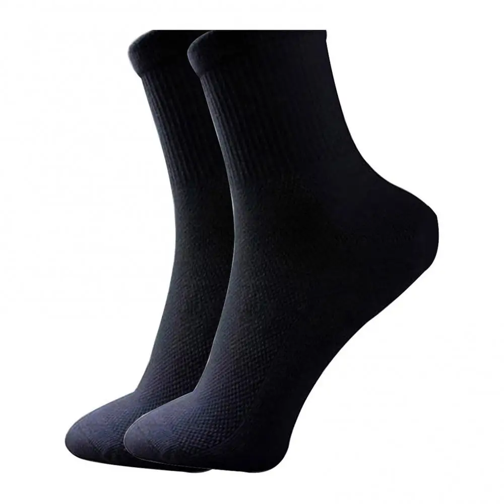 Men Cotton 1 Pair Soft Socks Sport Casual Mesh Men\'s Summer Blend Athletic Gym Socks