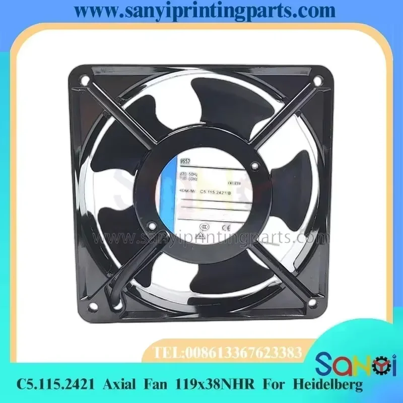 

Heidelberg Fan 119x38NHR C5.115.2421 For SM102 CD102 CD74 XL75 SM52 Printing Machine