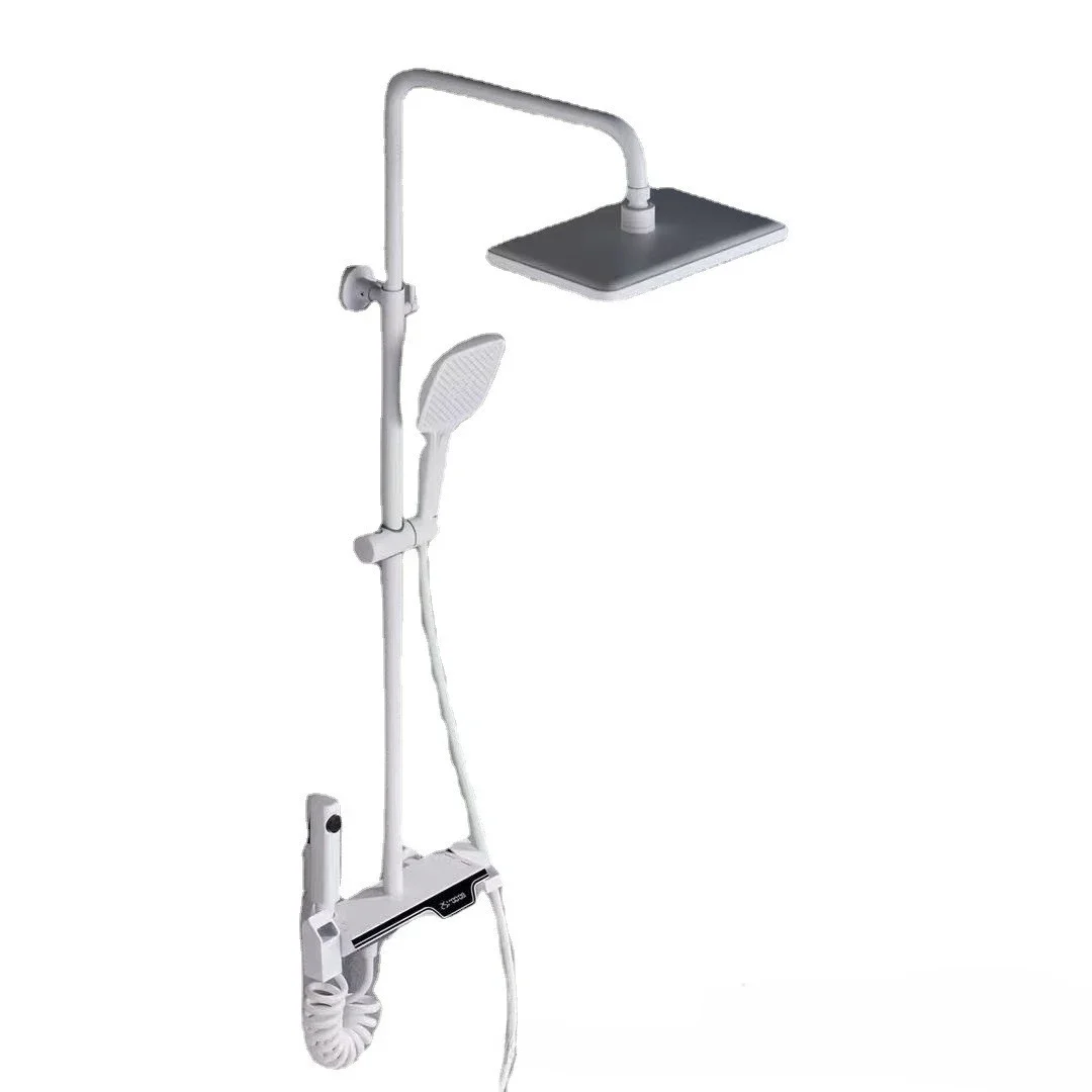 

New ambient light, shower set, oversized storage table, home digital display supercharged handheld.