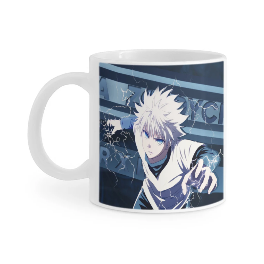 

Hunter-X-Hunter-Killua Tea Coffee Mugs Bachelorette Party Team Groomsman Cups Wedding Gifts