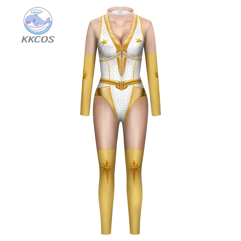 زي فيلم الأولاد زي ضوء النجوم آني التأثيري للنساء رومبير مطبوع بذلة حفلة Zenti ارتداءها للهالوين