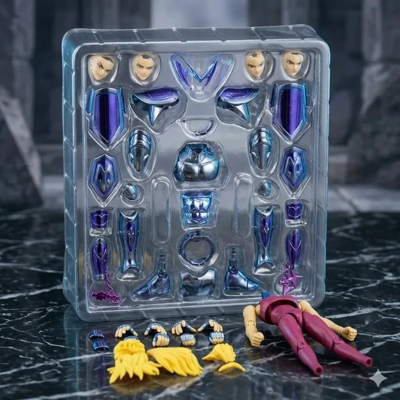 

【Ready Stock】 Saint Seiya CS Model Cepheus Daidalos Silver Saint Myth Cloth EX Diecast Metal Armor Action Figure Collection