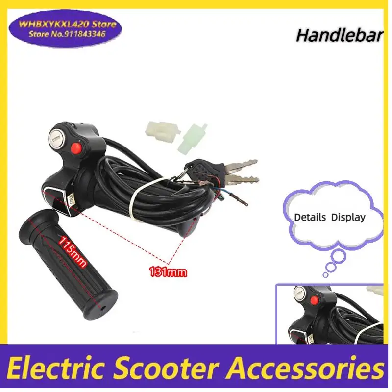 

Electric Bicycle Throttle Electric Scooter Bicycle Handle Electric Motorcycle Bicycle Trigger Throttle Accelerator