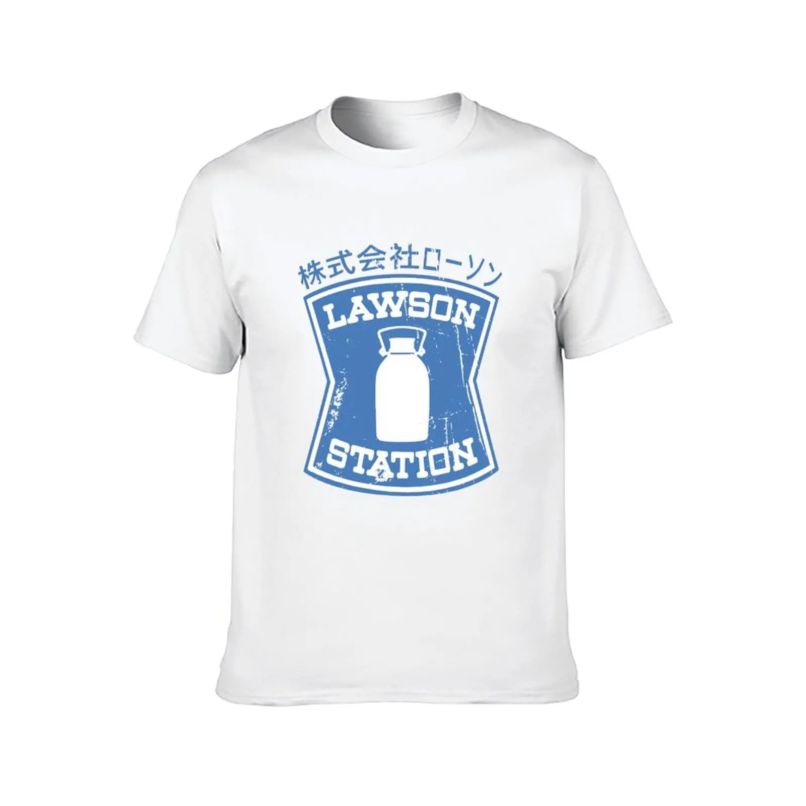 محطة لوسون-المتعثرة تي شيرت تي شيرت للرجل 100 بالمائة القطن رجل تي شيرت الصيف تي شيرت للرجل سليم تي شيرت مجسم #2