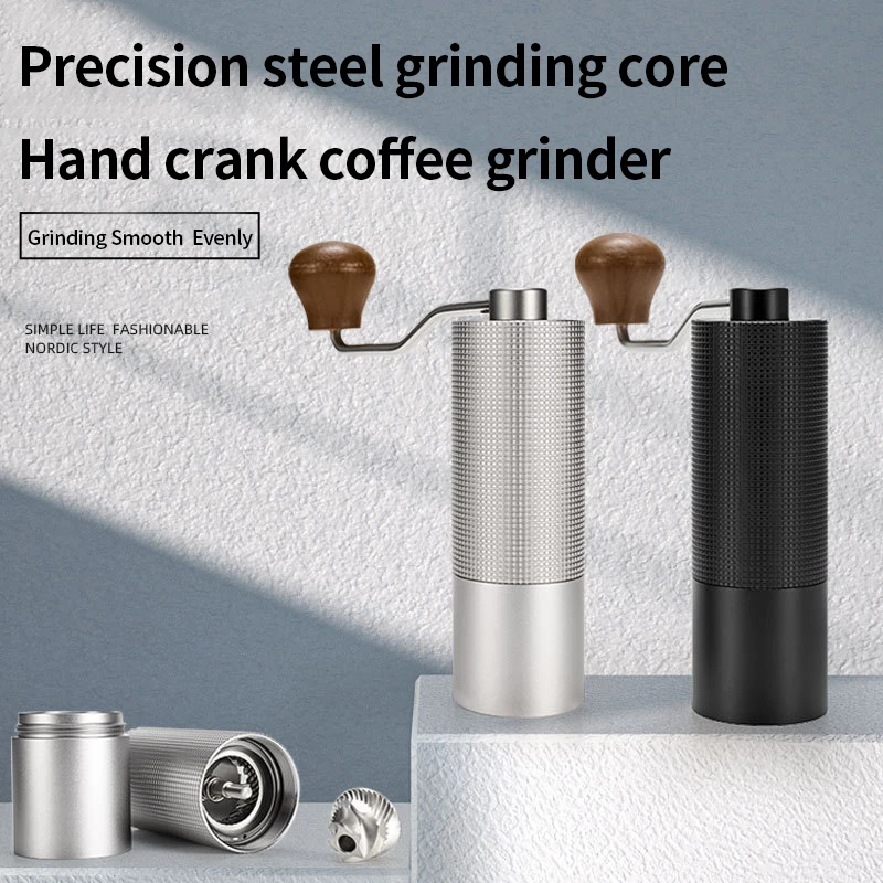 Portable Chestnut C3 High Quality Aluminum Manual Coffee Grinder Stainless Steel Burr Coffee Grinder Mini Coffee Milling Tools