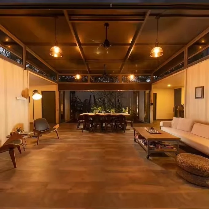 خطة الأعمال الجاهزة الخاصة 3 غرف نوم حاوية المنازل 40Ft منزل وحدات 40 'بدوره مفتاح الحاويات المنزل مع الحمام