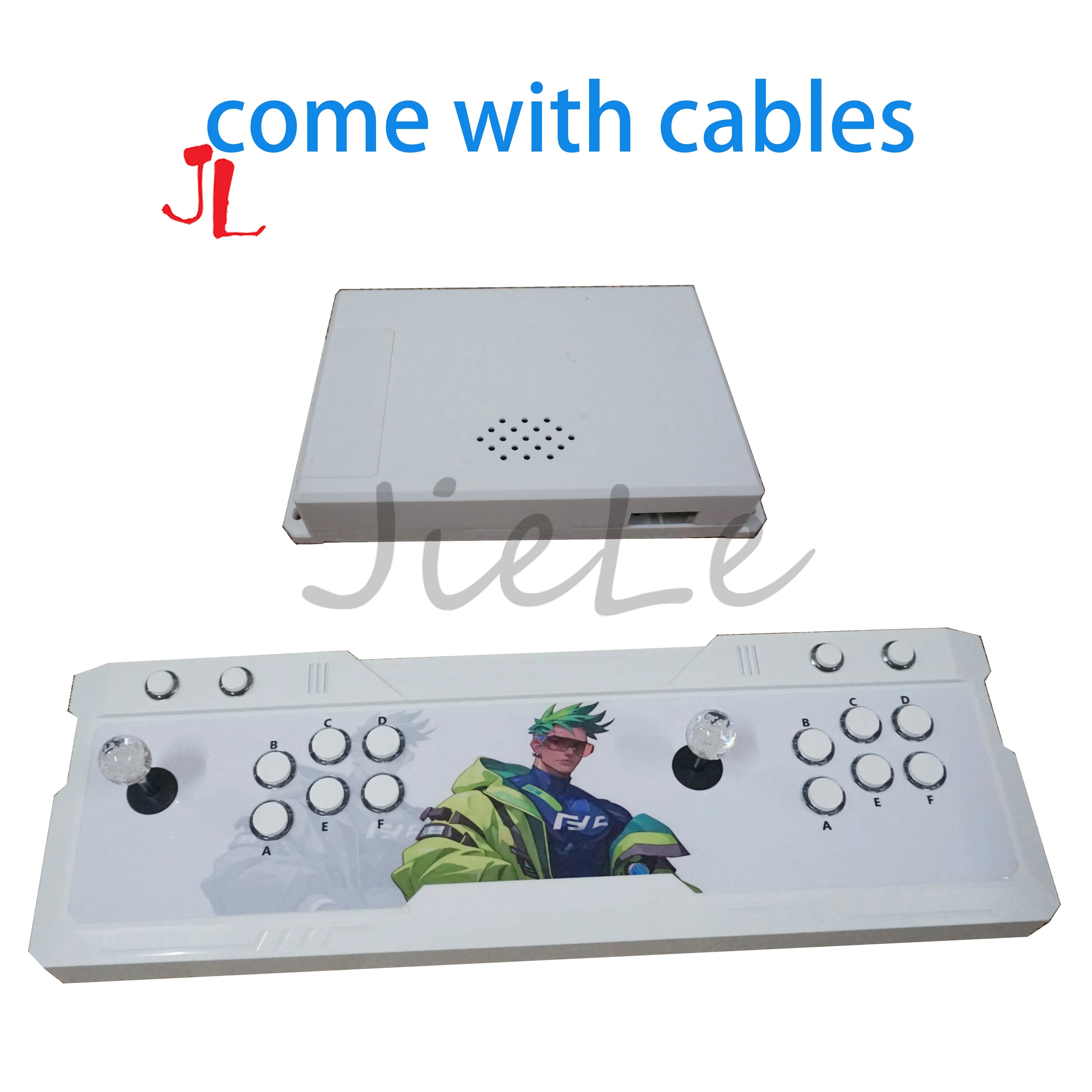 

Newest 3D Pandora Box Arcade Game Console 7285 in 1 with PCB Board LED controller with Joystick Button VGA/HDMI to TV