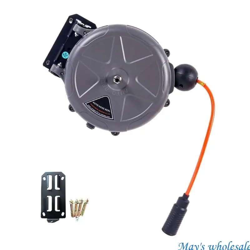 

Автоматическая выдвижная катушка для шланга, автомойка, садовая ирригационная стойка для водопроводных труб, настенное ролик для