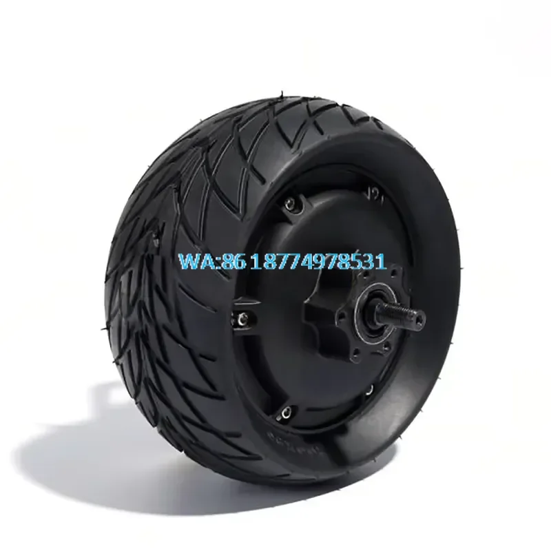Wmwmnu 8 Inch 48V Hub Motor Wheel Double Shaft for Scooter