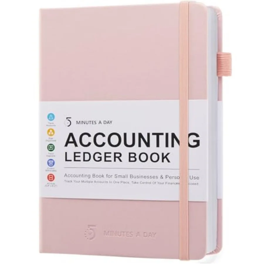 Accounting Ledger Book Accounting Book for Small Businesses and Personal Use Columnar Account Book Ledger Books for Bookkeeping