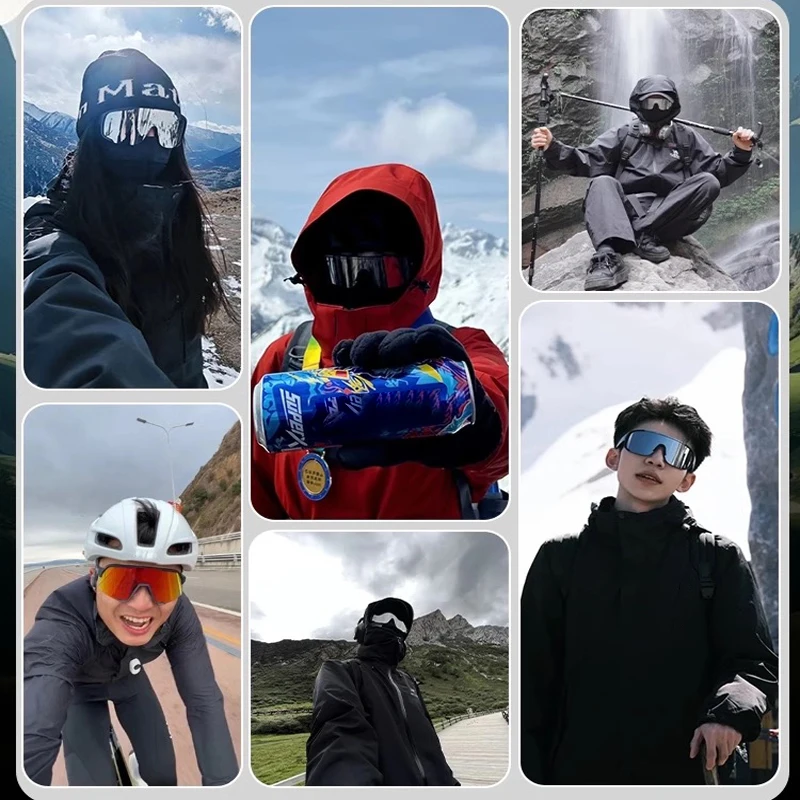 1/2/8 stücke Polarisierte Radfahren Sonnenbrillen Outdoor Sport Radfahren Reiten Laufen Skifahren Goggle Winddicht Angeln Brillen für Männer frauen – Detail 12