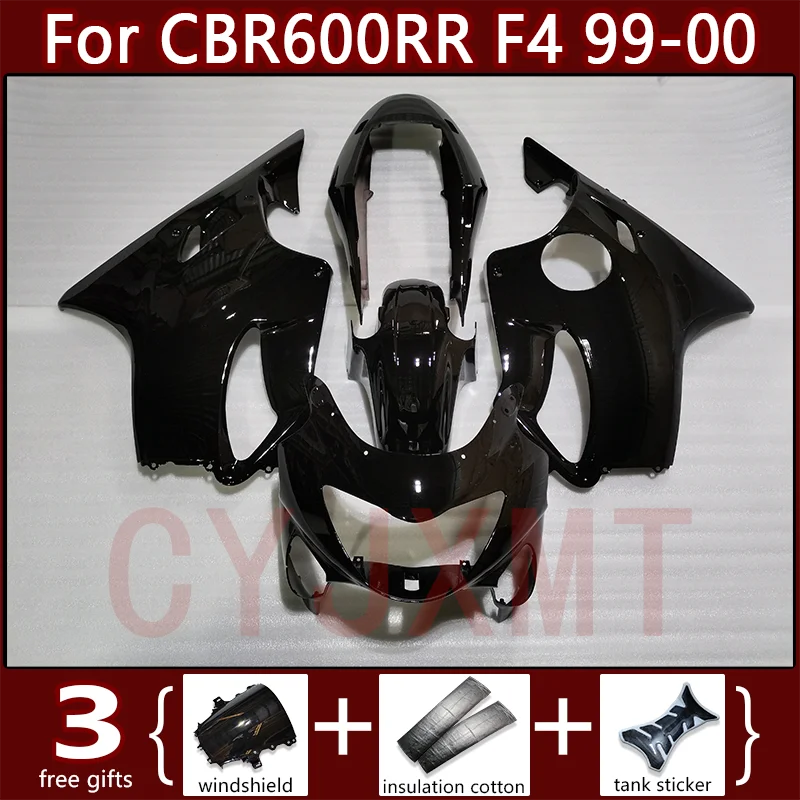 

Комплект обтекателя мотоцикла из АБС-пластика для CBR600RR F4 1999 2000 год, обтекатели кузова, панель CBR 600 RR 99 CBR600 00, корпус рамы кузова