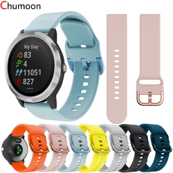 Correa de silicona para reloj inteligente Garmin Vivoactive 3/4/HR/Venu 2, repuesto para pulsera Garmin Venu2 Vivoactive3