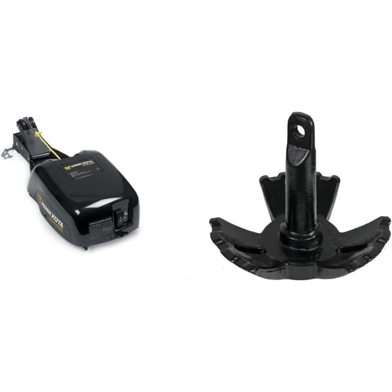 Deckhand DH 40 Pontoon Automatic Anchor with Extreme Max 40 lb 3-Vinyl Coated River Anchor