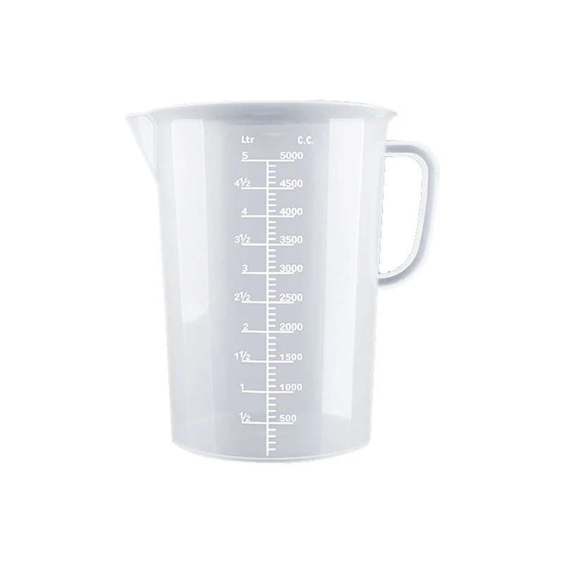 1PC 100ML-1000ML Non-stick Silicone Measuring Cup Food Grade Household Graduated Cups Kitchen Baking Measuring Tools High Volume