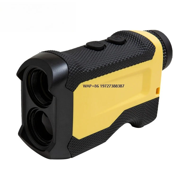 

HUILE Outdoor Laser Rangefinder Flagpole Locking Electronic Ruler Laser Golf, Measurement and Building Ruler Ranging H1500-W