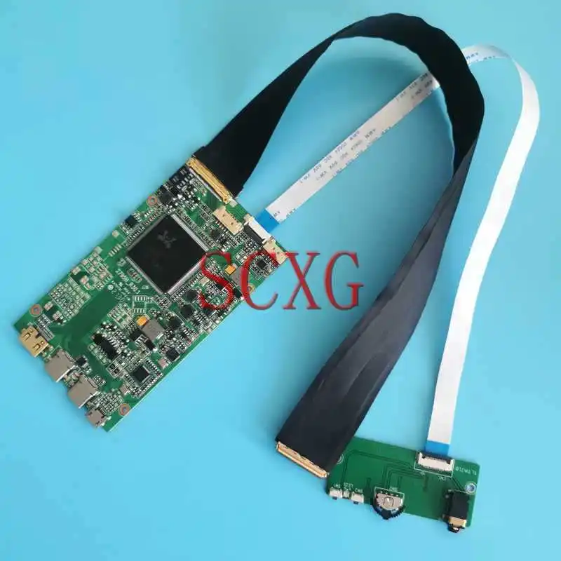 

For LP140QH1 B140QAN02 LP140QH2 B140QAN01 2560*1440 Laptop Screen 14" 4K Drive Controller Board EDP 40 Pin Mini-HDMI TYPE-C Kit